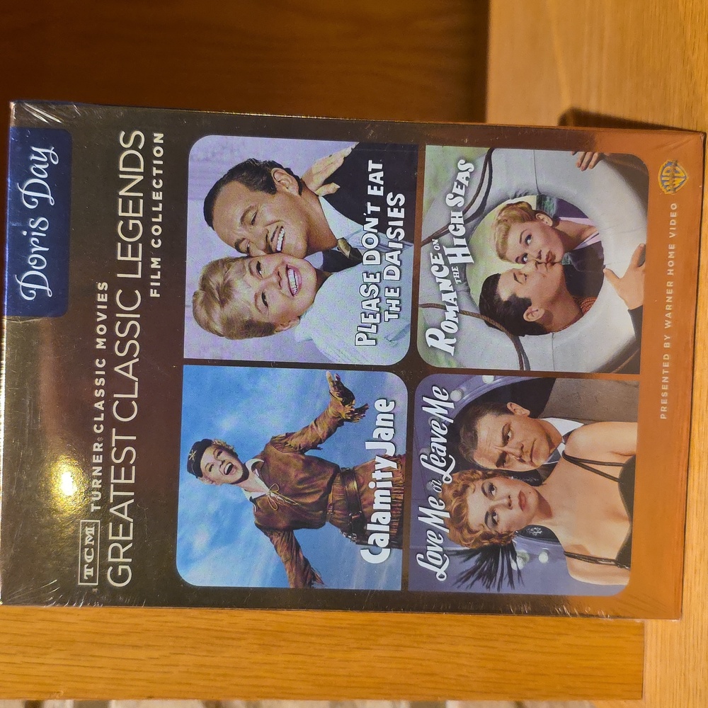 Doris Day DVD Collevtion Of 4 Of Her Greatest Movies
